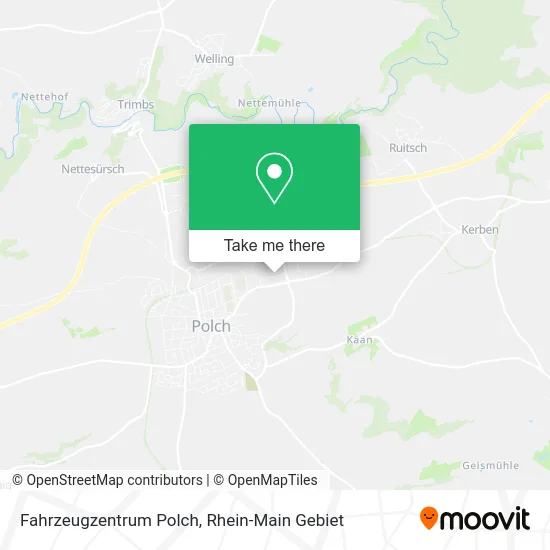 Карта Fahrzeugzentrum Polch