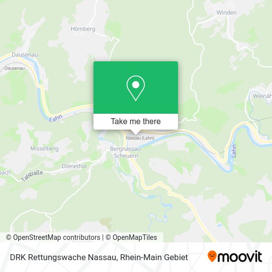 Карта DRK Rettungswache Nassau