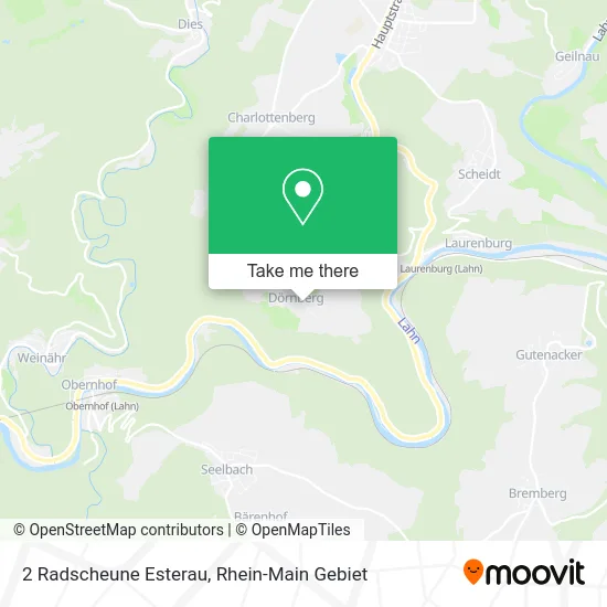 2 Radscheune Esterau map