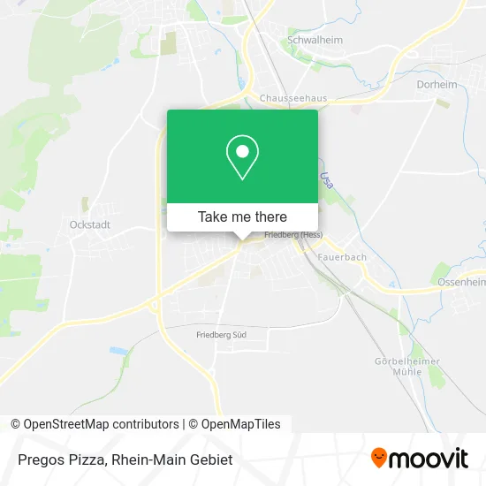Карта Pregos Pizza