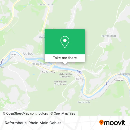 Карта Reformhaus