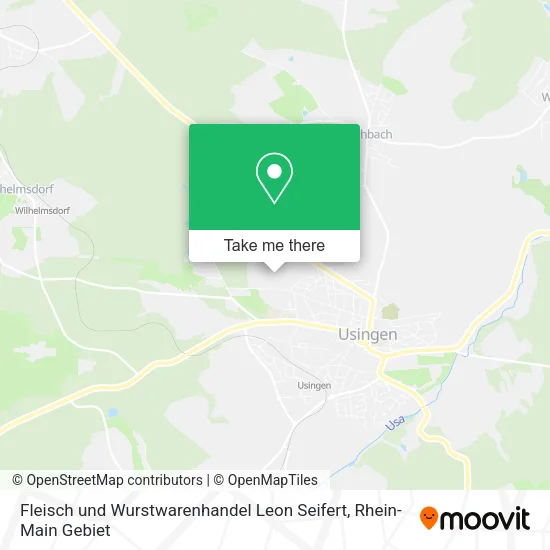Карта Fleisch und Wurstwarenhandel Leon Seifert