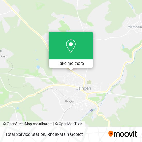 Карта Total Service Station