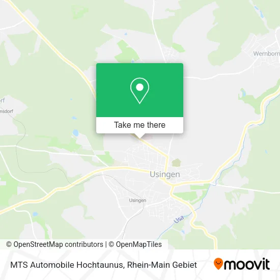 Карта MTS Automobile Hochtaunus