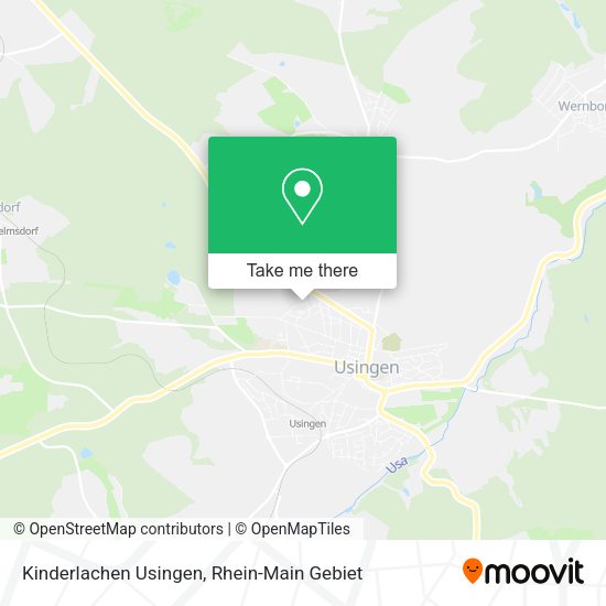 Карта Kinderlachen Usingen