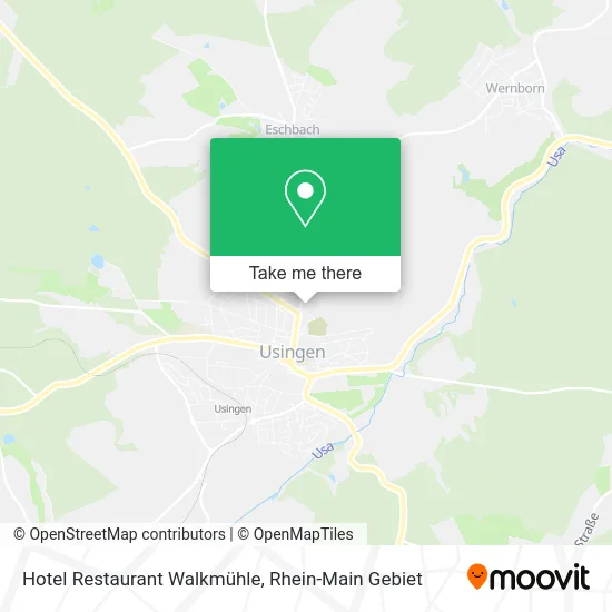 Карта Hotel Restaurant Walkmühle