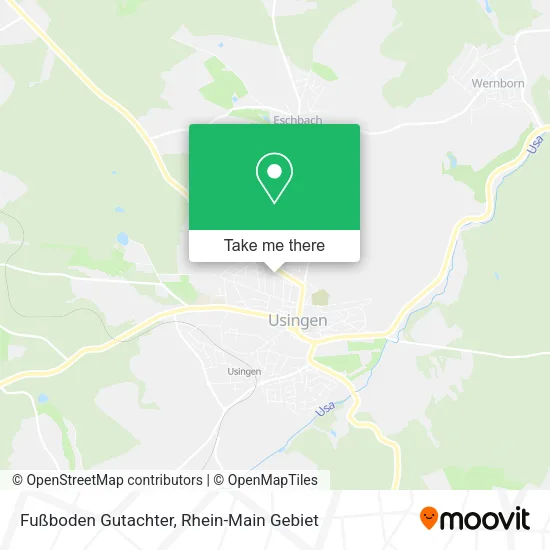 Карта Fußboden Gutachter