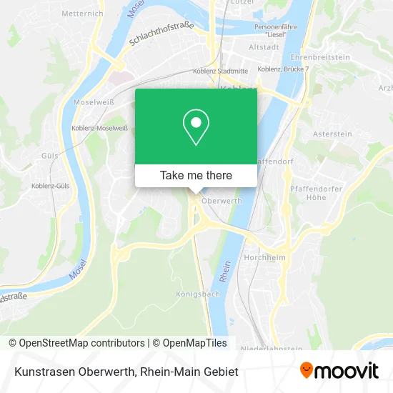 Карта Kunstrasen Oberwerth