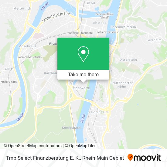 Карта Tmb Select Finanzberatung E. K.