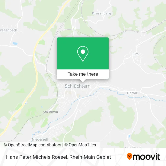 Карта Hans Peter Michels Roesel