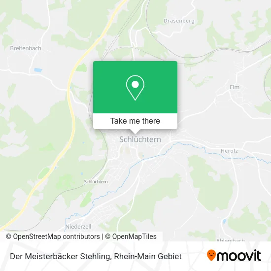 Карта Der Meisterbäcker Stehling