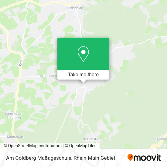 Карта Am Goldberg Maßageschule