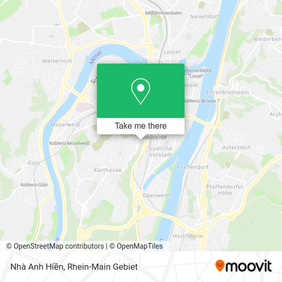 Карта Nhà Anh Hiền