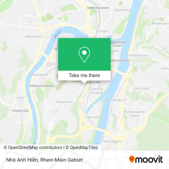 Карта Nhà Anh Hiền