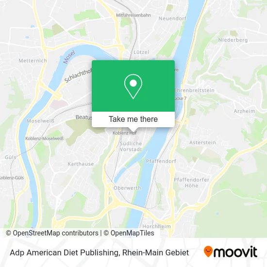 Карта Adp American Diet Publishing