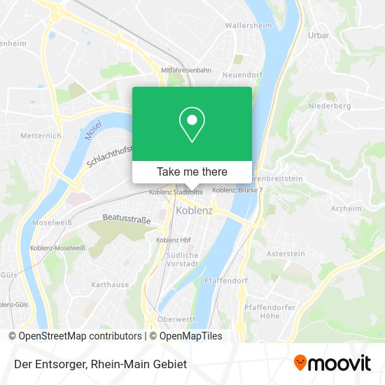 Карта Der Entsorger