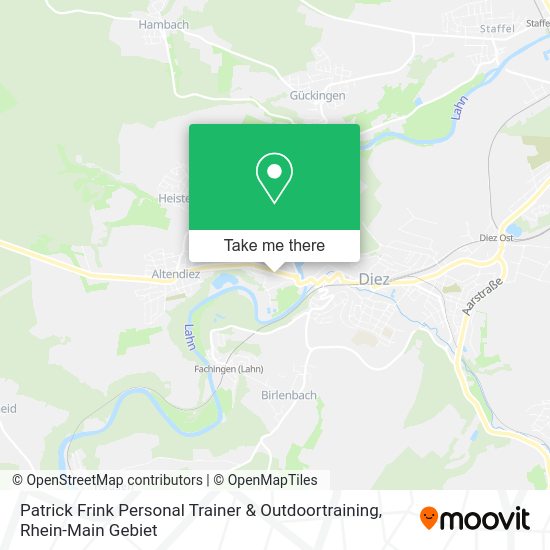 Карта Patrick Frink Personal Trainer & Outdoortraining