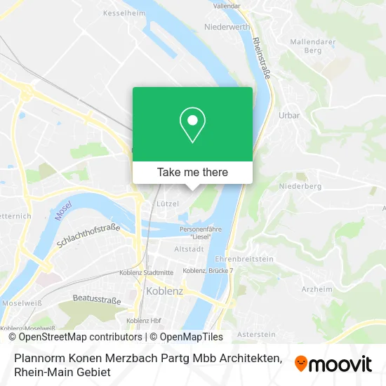 Карта Plannorm Konen Merzbach Partg Mbb Architekten