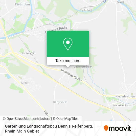 Карта Garten-und Landschaftsbau Dennis Reifenberg