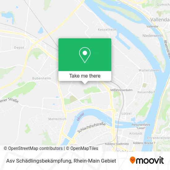 Карта Asv Schädlingsbekämpfung