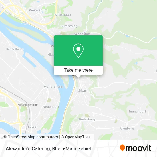 Карта Alexander's Catering