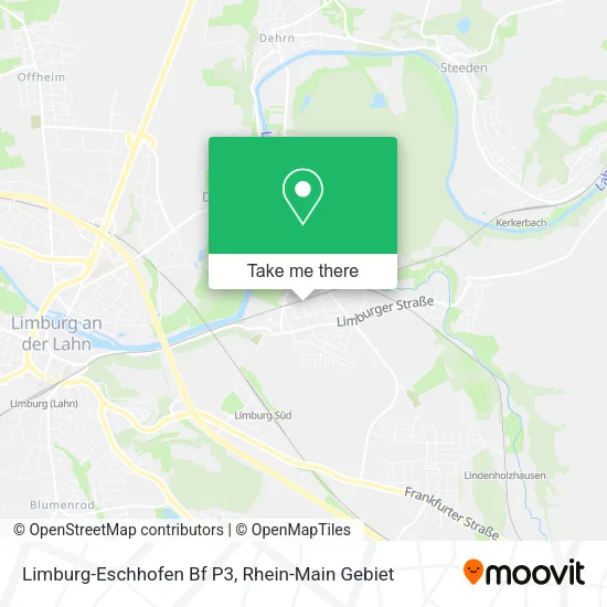 Карта Limburg-Eschhofen Bf P3
