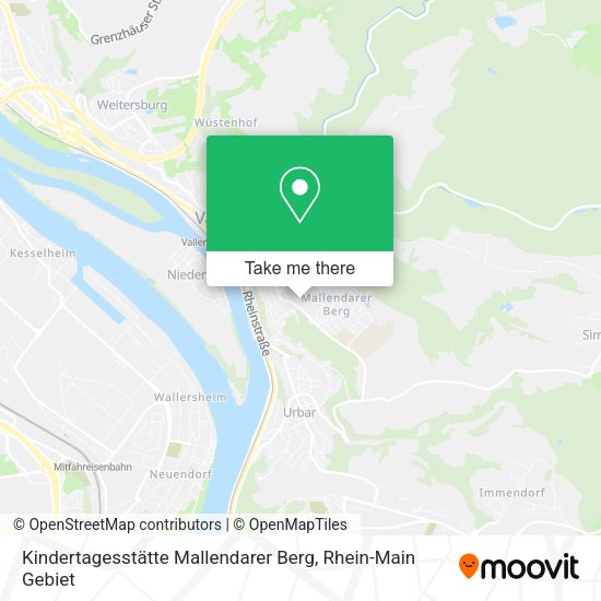Карта Kindertagesstätte Mallendarer Berg