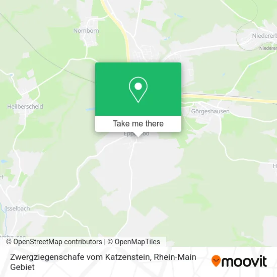 Карта Zwergziegenschafe vom Katzenstein