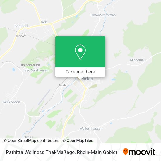 Карта Pathitta Wellness Thai-Maßage