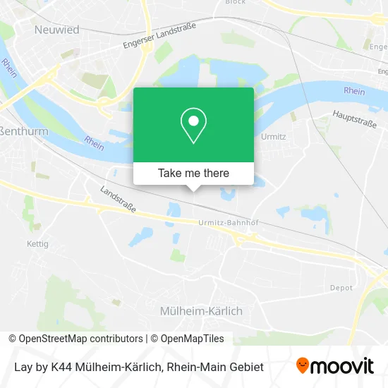 Карта Lay by K44 Mülheim-Kärlich