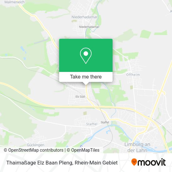 Карта Thaimaßage Elz Baan Pleng