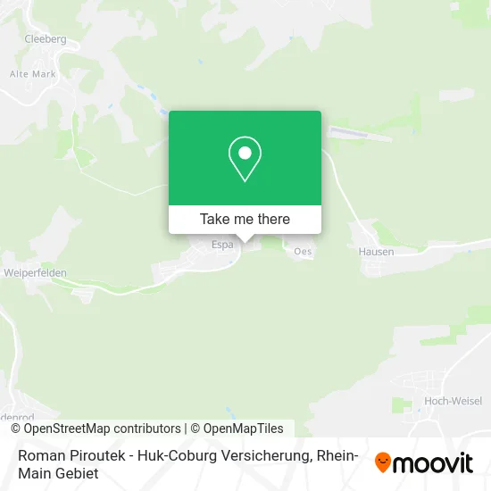 Карта Roman Piroutek - Huk-Coburg Versicherung