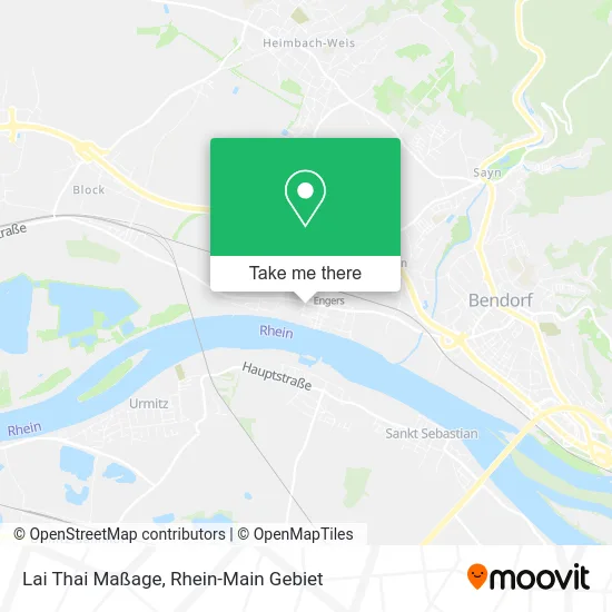 Карта Lai Thai Maßage