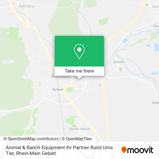 Карта Animal & Ranch Equipment Ihr Partner Rund Ums Tier