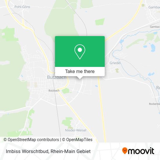 Карта Imbiss Worschtbud