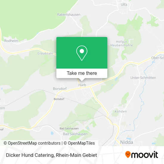 Карта Dicker Hund Catering
