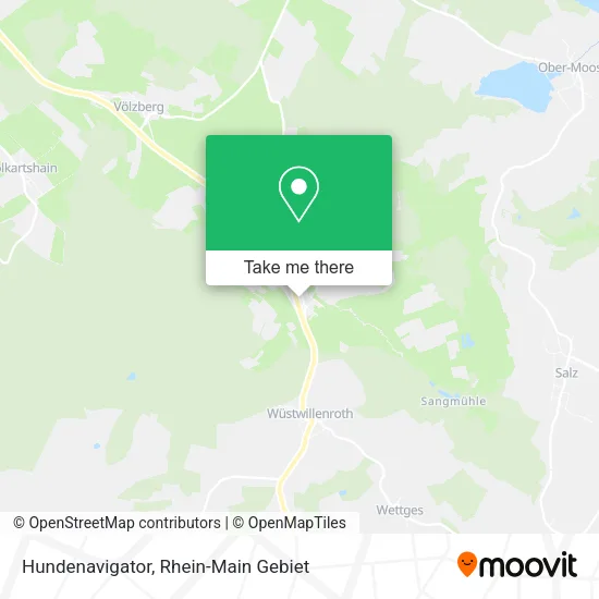 Карта Hundenavigator