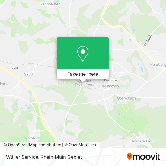 Карта Wäller Service