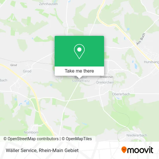Карта Wäller Service