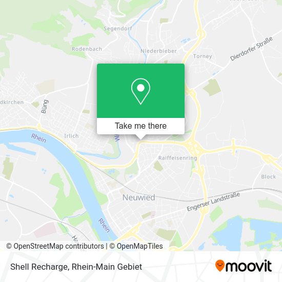 Shell Recharge map