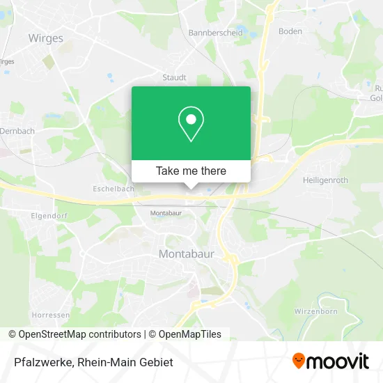 Карта Pfalzwerke