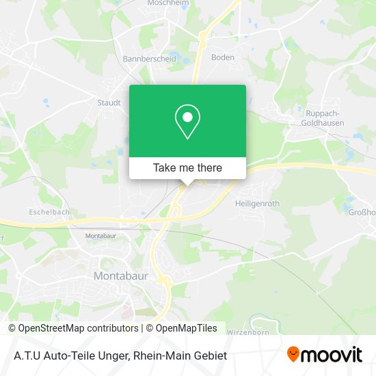 Карта A.T.U Auto-Teile Unger