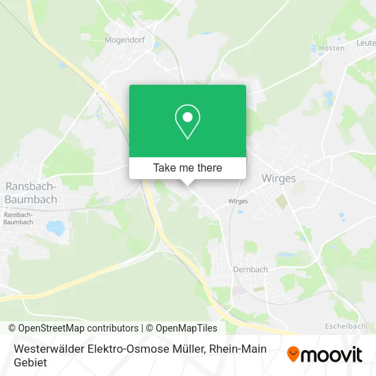 Карта Westerwälder Elektro-Osmose Müller
