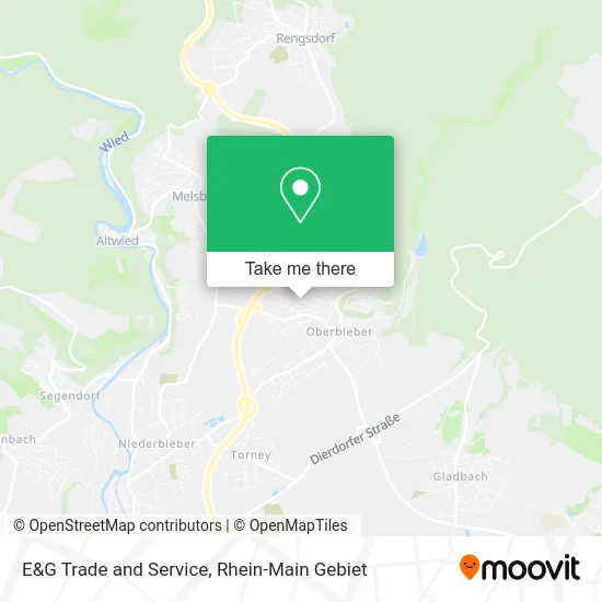 Карта E&G Trade and Service