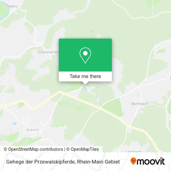 Карта Gehege der Przewalskipferde