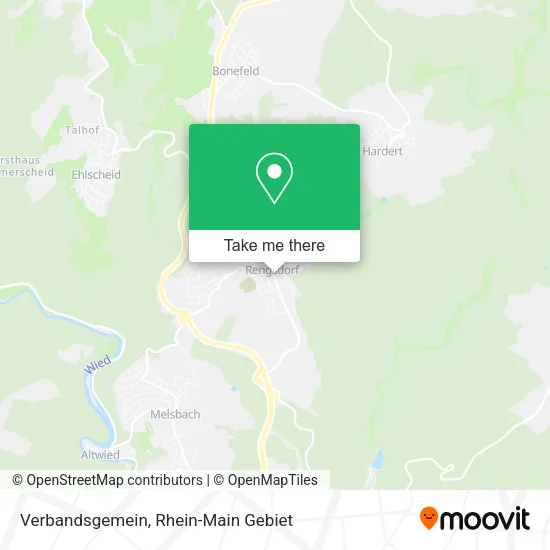 Карта Verbandsgemein