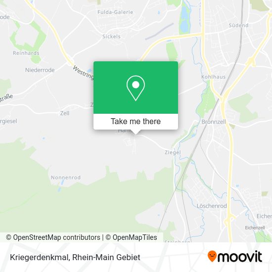Карта Kriegerdenkmal