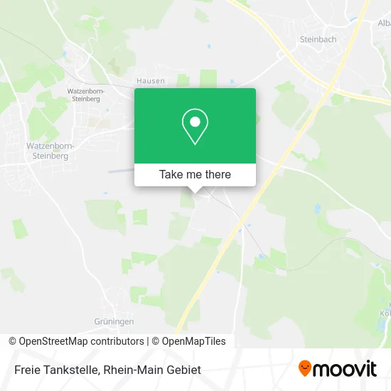 Карта Freie Tankstelle