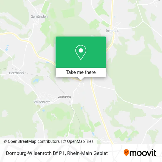 Карта Dornburg-Wilsenroth Bf P1