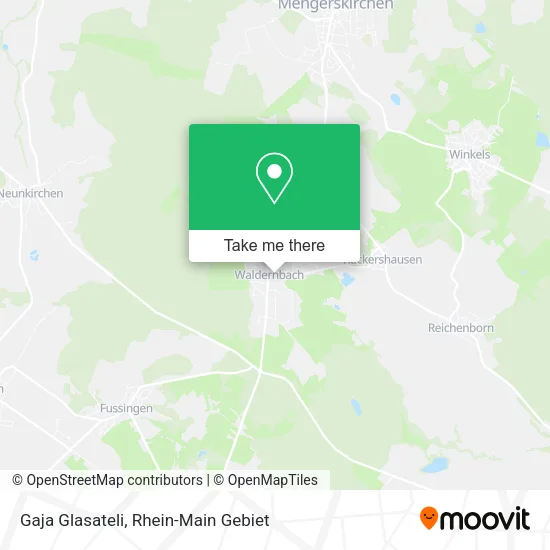 Карта Gaja Glasateli